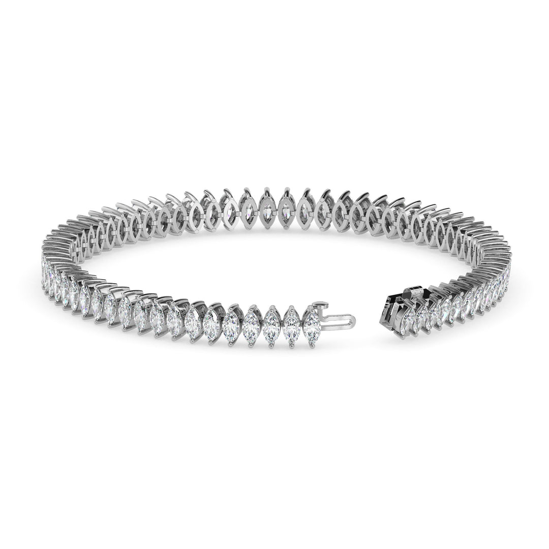 Radiant Marquise Tennis Bracelet