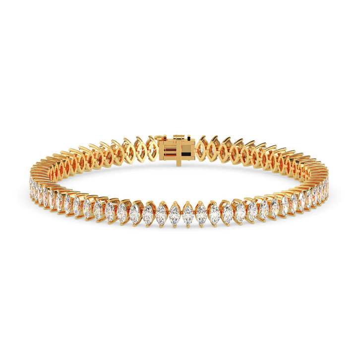 Radiant Marquise Tennis Bracelet