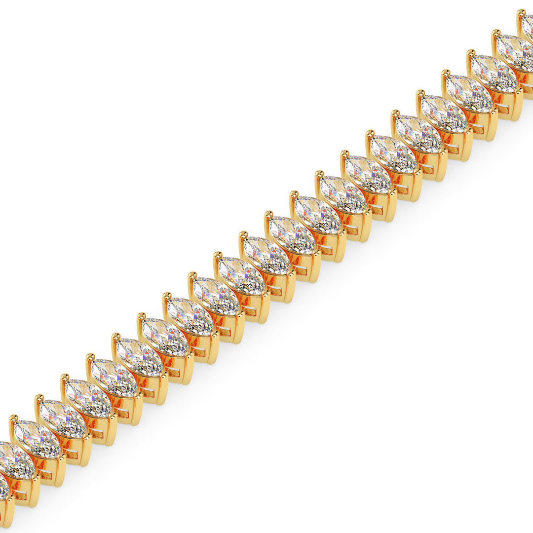 Radiant Marquise Tennis Bracelet