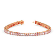 Emerald Tennis Bracelet-Dileti