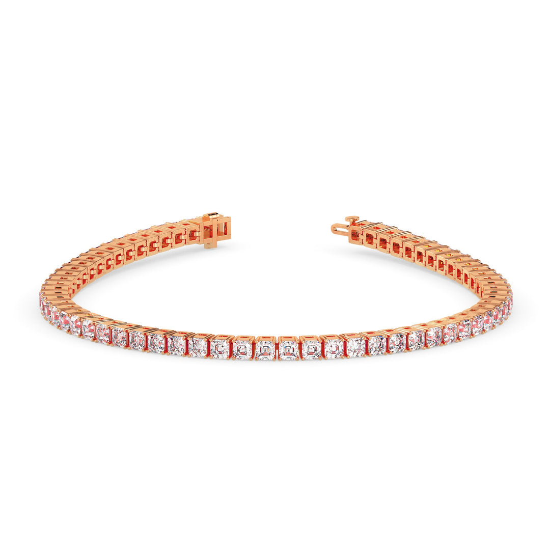 Radiant Asscher Tennis Bracelet