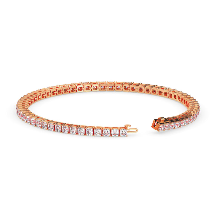 Radiant Asscher Tennis Bracelet