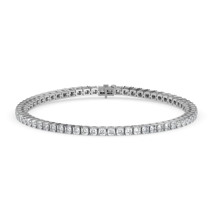 Radiant Asscher Tennis Bracelet