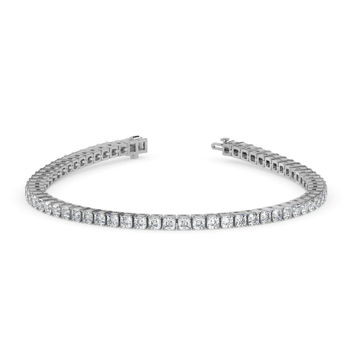 Radiant Asscher Tennis Bracelet