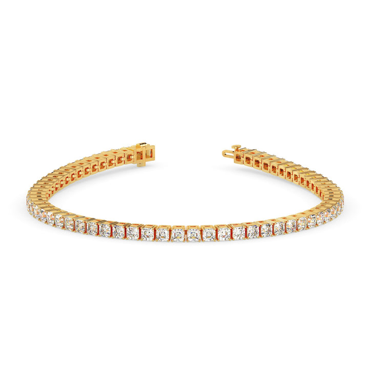 Radiant Asscher Tennis Bracelet