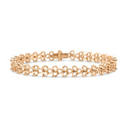 Triple Row Bracelet - Round 3.2mm