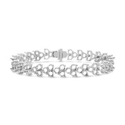 Triple Row Bracelet - Round 3.8mm