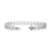 Triple Row Bracelet - Round 3.8mm