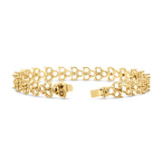Triple Row Bracelet - Round 4.3mm