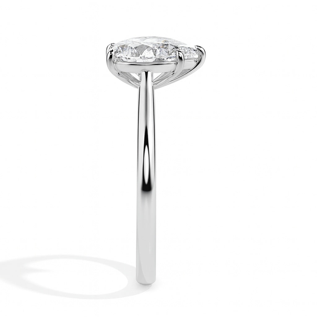 Blanca Solitaire Ring