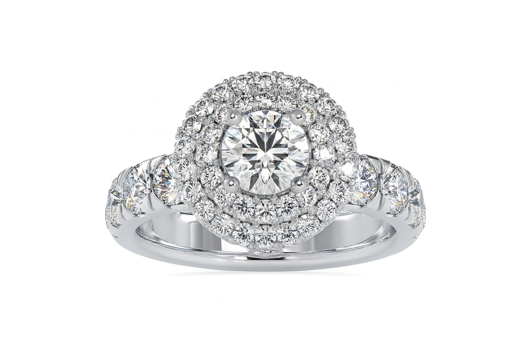 Celeste Round Gleaming Garden Ring