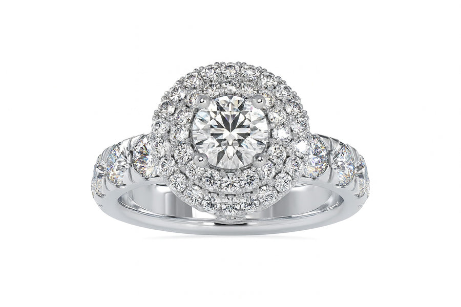 Celeste Round Gleaming Garden Ring