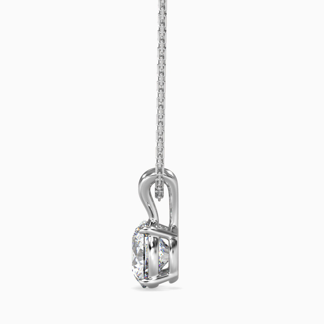 Paula Solitaire Round Pendant