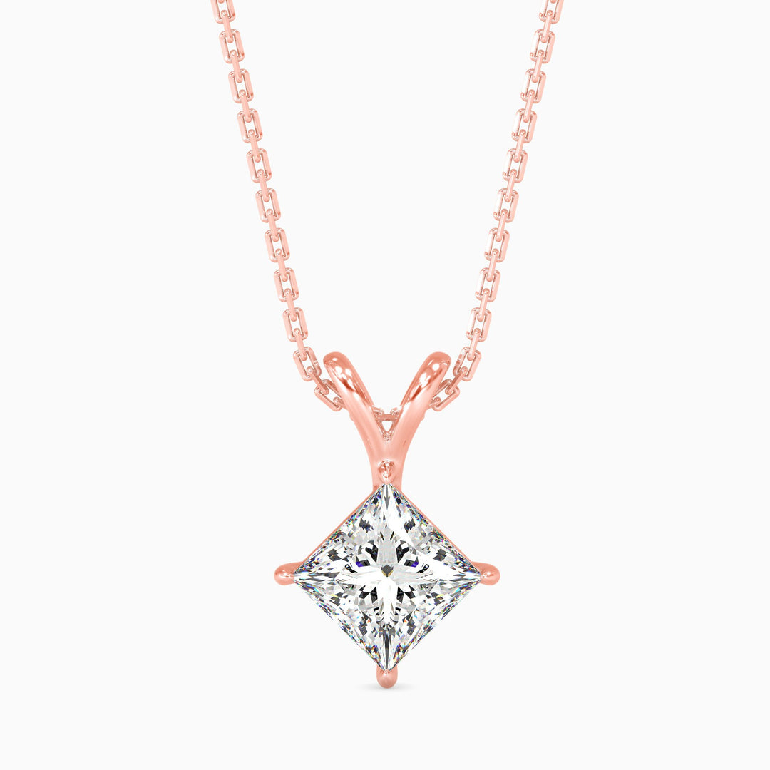 Regina Solitaire Princess Pendant