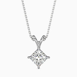 Regina Solitaire Princess Pendant-Dileti