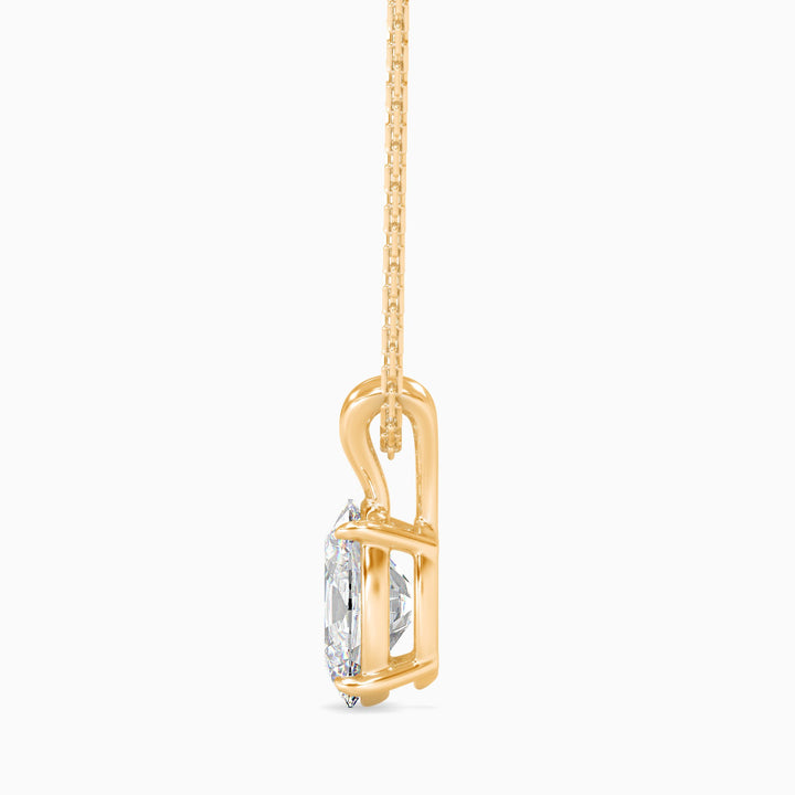 Aurelia Solitaire Oval Pendant