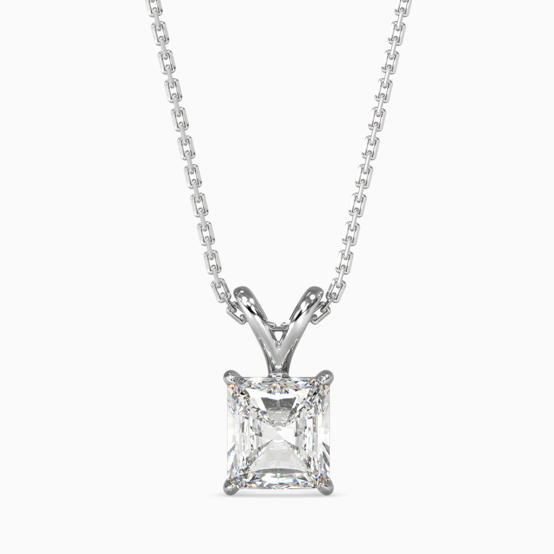 Sol Solitaire Radiant Pendant