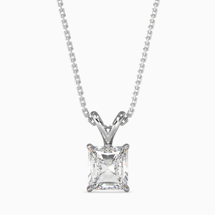 Sol Solitaire Radiant Pendant