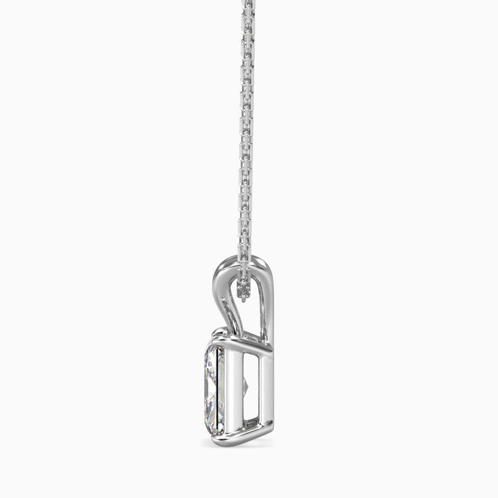 Sol Solitaire Radiant Pendant