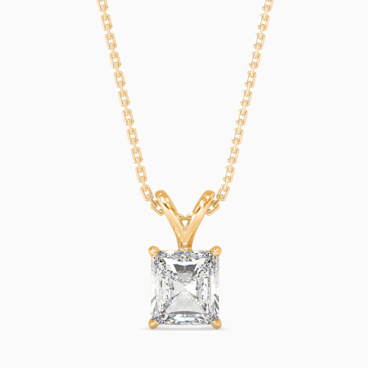 Sol Solitaire Radiant Pendant