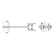 Solitaire Stud Earrings - Round 3.75mm