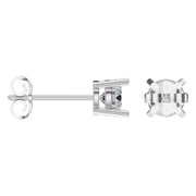 Solitaire Stud Earrings - Round 5mm