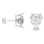 Solitaire Stud Earrings - Round 10.25mm