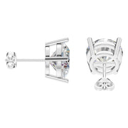 Solitaire Stud Earrings - Round 11mm