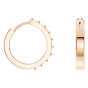 Hoop Earrings - Round 2mm