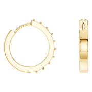 Hoop Earrings - Round 2mm