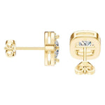 Halo Cushion Studs