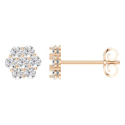 Round Cluster Studs
