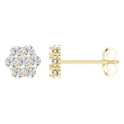 Round Cluster Studs