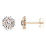 Cluster Stud Earrings