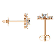 Cluster Stud Earrings