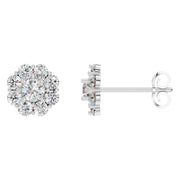 Cluster Stud Earrings