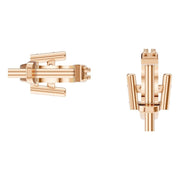 Accented Drop Earrings - Oval 6x4mm