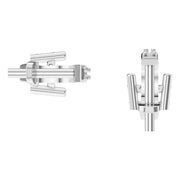 Accented Drop Earrings - Oval 6x4mm