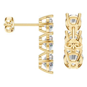 Graduated Drop Earrings