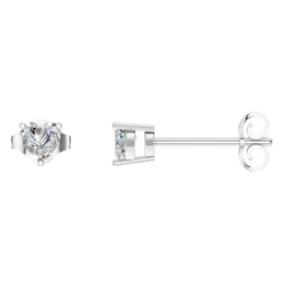 Heart Stud Earrings