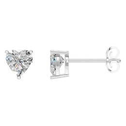 Heart Stud Earrings