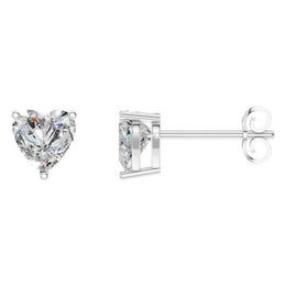 Heart Stud Earrings