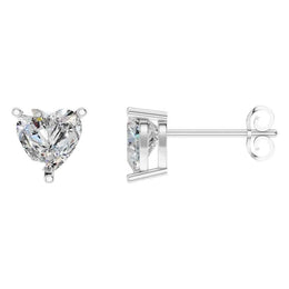 Heart Stud Earrings