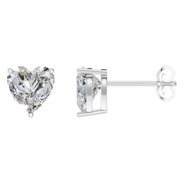 Heart Stud Earrings