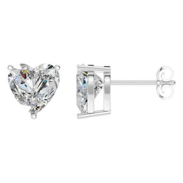 Heart Stud Earrings