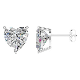 Heart Stud Earrings