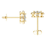 Halo Heart Studs