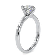 Emilia Eclectic Round Solitaire Ring-Dileti