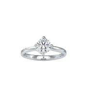 Emilia Eclectic Round Solitaire Ring-Dileti