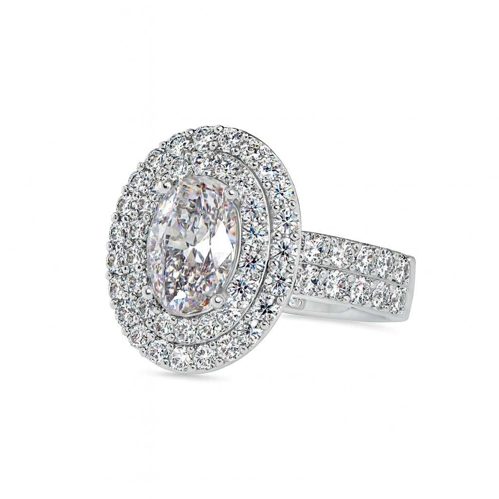 Eniko Oval Diamond Bouquet Ring